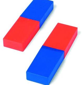 Magnet tyčový 80 mm - pár