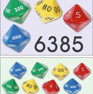 Desiatková sústava - kocky