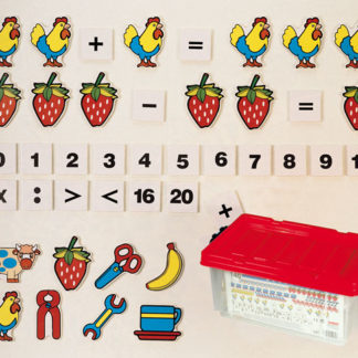 Magnetické obrázky na matematiku (kravička)