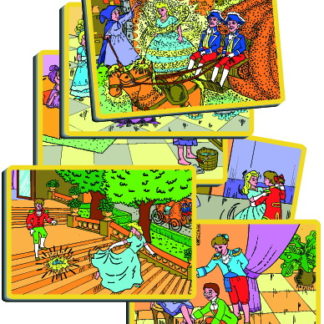 Zábavné príbehy - 6 klas. rozprávok (CD + kartičky)