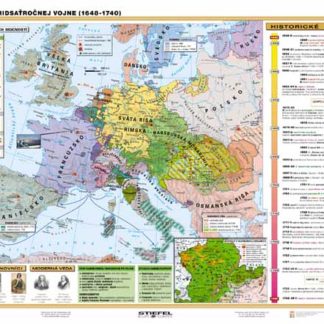 Európa po tridsaťročnej vojne, osvietenský absolutizmus 120x160cm