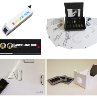 Sada žiackych optických súprav pre skupinu žiakov