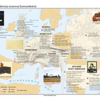 Vývoj modernej masovej komunikácie 120x160cm