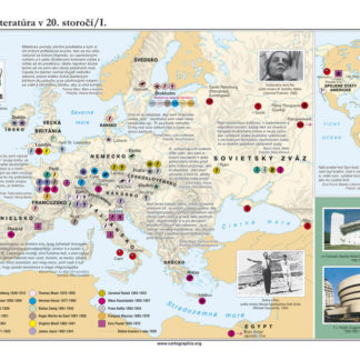 Svetová literatúra v 20. storočí / I. 120x160cm
