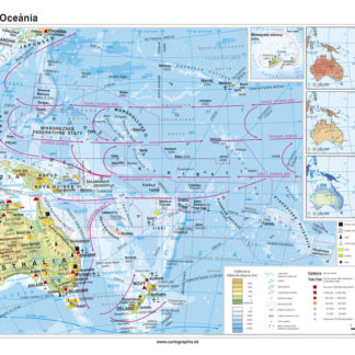 Austrália Oceánia 120x160cm