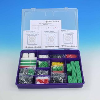 Stavebnica Minit - Kryštály a mriežkové štruktúry - TRIEDNA sada