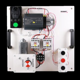 Výučbový panel DC elektromotora