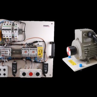 Výučbový panel 3-fáz. asynchr. elektromotora s reverz. Y/D